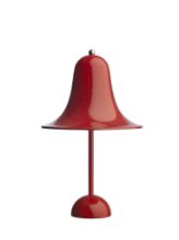 Bild von Verpan Pantop Ø23 Tischlampe H: 38cm - Leuchtendes Rot