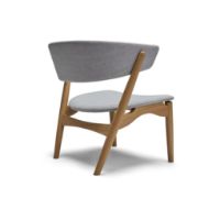 Bild von Sibast Furniture No 7 Lounge Chair Vollgepolstert SH: 35 cm - Eiche natur geölt / Remix 123