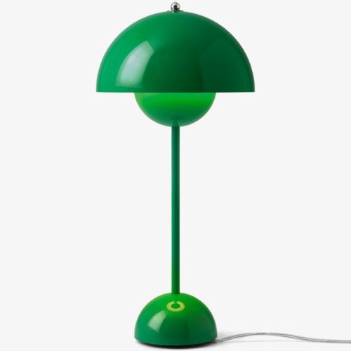&Tradition Flowerpot VP3 Tischlampe H: 50 cm - Signalgrün