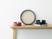 Bild von Normann Copenhagen Salon Tablett Ø: 20 cm - Schwarz