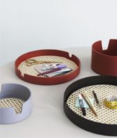 Bild von Normann Copenhagen Salon Tablett Ø: 20 cm - Rost