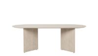 Bild von Ferm Living Mingle Tischplatte oval B: 220 cm – Eiche natur