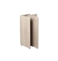 Bild von Ferm Living Mingle Holztischbeine B48 H: 71,65 cm – Natureiche