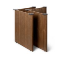 Bild von Ferm Living Mingle Holztischbeine B68 H: 71,65 cm – Walnuss