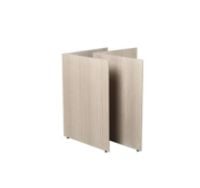 Bild von Ferm Living Mingle Holztischbeine B68 H: 71,65 cm – Eiche natur