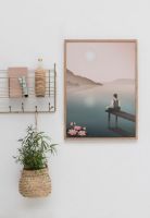 Bild von ViSSEVASSE Poster Lotus 30x40 cm OUTLET