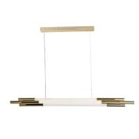 Bild von DCW Editions Mantis ORG 1300 Horizontale Pendelleuchte L: 130 cm – Gold