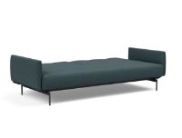 Bild von Innovation Living Black Label ILB 201 Schlafsofa mit Armlehnen L: 226 cm – Mahoga Dunkelblau/Schwarz