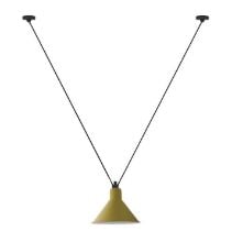 Bild von DCW Editions Lampe Gras N323 XL Pendel Konisk Les Acrobates De Gras H: 300cm - Sortiert/Gul