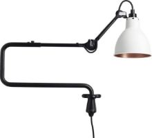 Bild von DCW Editions Lampe Gras N303 Wandleuchte Rund L: 92cm - Schwarz/Weiß/Kupfer