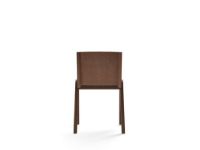Bild von Audo Copenhagen Ready Dining Chair Sitz gepolstert SH: 48 cm – Rot gebeizt/Canvas 356