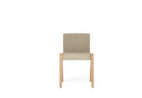 Bild von Audo Copenhagen Ready Dining Chair vorne gepolstert SH: 48 cm – Natureiche/Bouclé 02