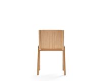 Bild von Audo Copenhagen Ready Dining Chair, vorne gepolstert, SH: 48 cm – Natureiche/Hallingdal 200