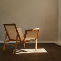 Bild von NORR11 The King Chair SH: 35 cm – Natureiche