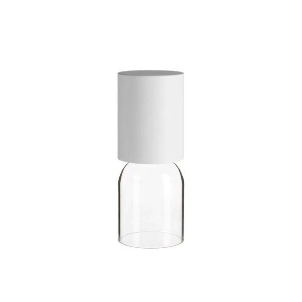 Bild von Luceplan Nui Mini Tischleuchte H: 28 cm - Weiß