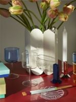 Bild von HAY Arcs Kerzenhalter S H: 9 cm - Dunkelblau OUTLET