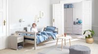 Bild von Flexa Classic Bett 140x200cm - Weiß pigmentiert