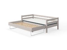 Bild von Flexa Classic Einzelbett mit Gästebett 90x200cm - Grau pigmentiert