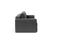 Bild von Innovation Living Black Label ILB 401 Schlafsofa mit Armlehnen 150–200 cm – Mahoga Seal Grey/Matt Black