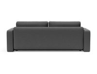 Bild von Innovation Living Black Label ILB 401 Schlafsofa mit Armlehnen 150–200 cm – Mahoga Seal Grey/Matt Black