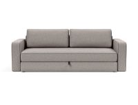 Bild von Innovation Living Black Label ILB 401 Schlafsofa mit Armlehnen 150–200 cm – Corocco Warm Grey/Matt Black