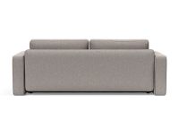 Bild von Innovation Living Black Label ILB 401 Schlafsofa mit Armlehnen 150–200 cm – Corocco Warm Grey/Matt Black