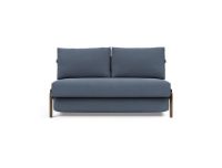 Bild von Innovation Living Black Label ILB 500 Schlafsofa 140–200 cm – Yogia Ozeanblau/Räuchereiche