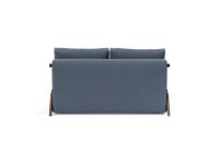 Bild von Innovation Living Black Label ILB 500 Schlafsofa 140–200 cm – Yogia Ozeanblau/Räuchereiche