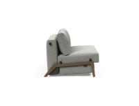 Bild von Innovation Living Black Label ILB 500 Schlafsofa 140–200 cm – Mahoga Dove Grey/Räuchereiche