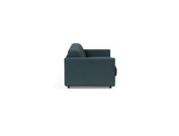 Bild von Innovation Living Black Label ILB 501 Schlafsofa 160–200 cm – Mahagoni Dunkelblau/Schwarzes Holz