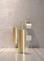 Bild von FROST NOVA2 Toilettenbürste 1 t/Boden H: 41,5 cm – Gebürstetes Gold
