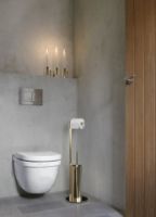 Bild von FROST NOVA2 Toilettenbürste 8 Combi H: 71,45 cm – Poliertes Gold