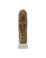 Bild von House Doctor Artwork Mindful H: 36 cm - Natur / Mangoholz OUTLET
