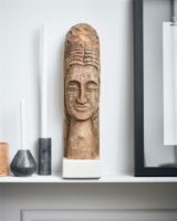 Bild von House Doctor Artwork Mindful H: 36 cm - Natur / Mangoholz OUTLET