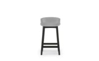 Bild von Normann Copenhagen Hyg Barhocker SH: 65 cm – Grau/Schwarze Eiche