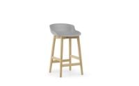 Bild von Normann Copenhagen Hyg Barhocker SH: 65 cm – Grau/Eiche