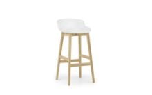 Bild von Normann Copenhagen Hyg Barhocker SH: 75 cm – Weiß/Eiche