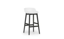 Bild von Normann Copenhagen Hyg Barhocker SH: 75cm - Weiß/Schwarz