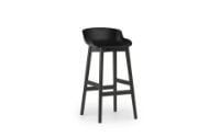 Bild von Normann Copenhagen Hyg Barhocker SH: 75cm - Schwarz/Schwarz