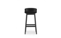 Bild von Normann Copenhagen Hyg Barhocker SH: 75cm - Schwarz/Schwarz