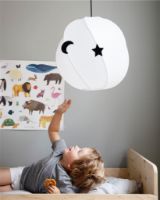 Bild von Nofred Kids Loft-Lampe Twirly mit Magneten Ø: 41 cm – Weiß