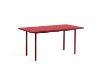 Bild von HAY Zweifarbiger Tisch 160x82 cm – Maroon Red Powder / Rot