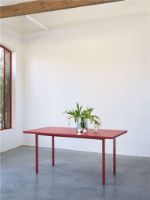 Bild von HAY Zweifarbiger Tisch 200x90 cm – Maroon Red Powder / Rot