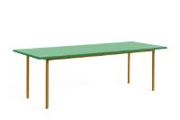 Bild von HAY Zweifarbiger Tisch 240x90 cm – Ockerpulver / Grüne Minze