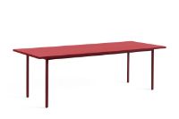 Bild von HAY Zweifarbiger Tisch 240x90 cm – Maroon Red Powder / Rot