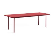 Bild von HAY Zweifarbiger Tisch 240x90 cm – Maroon Red Powder / Rot