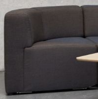 Bild von Andersen Furniture A2 Modulares rundes Eckmodul 90x90 cm - Kvadrat Canvas 2 / 764