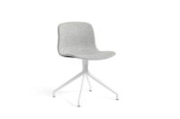 Bild von HAY AAC 11 About A Chair SH: 46 cm – Weiß pulverbeschichtetes Aluminium – Hallingdal 116