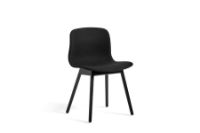 Bild von HAY AAC 13 About A Chair SH: 46 cm – Schwarz lackierte massive Eiche/Steelcut 190