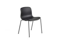 Bild von HAY AAC 17 About A Chair SH: 46 cm – Schwarz pulverbeschichteter Stahl/Sierra SI1001